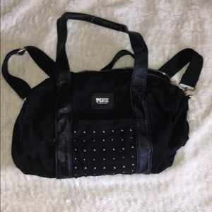 Pink by Victoria Secret black gym/dance bag.
